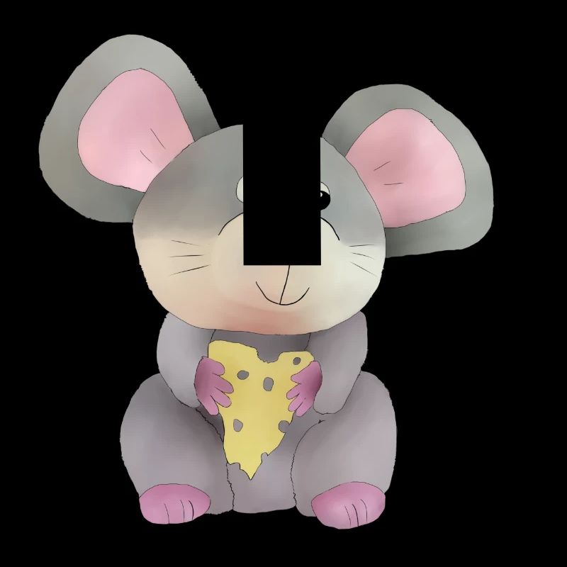 Maus mit Käse