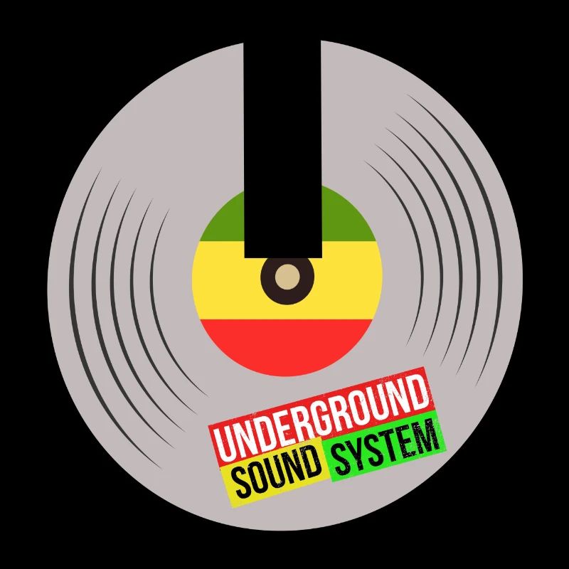 Système sonore vinyle souterrain