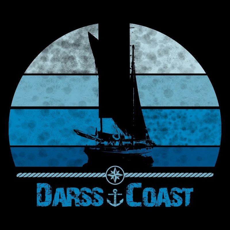 Darss Coast mit Zeesboot