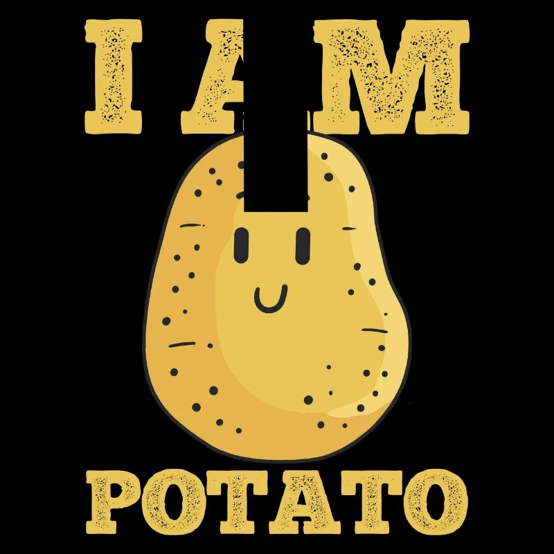 Pomme de terre Kawaii