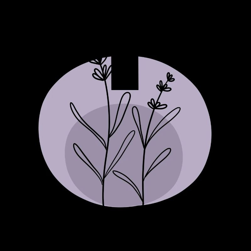 Lavande noir violet