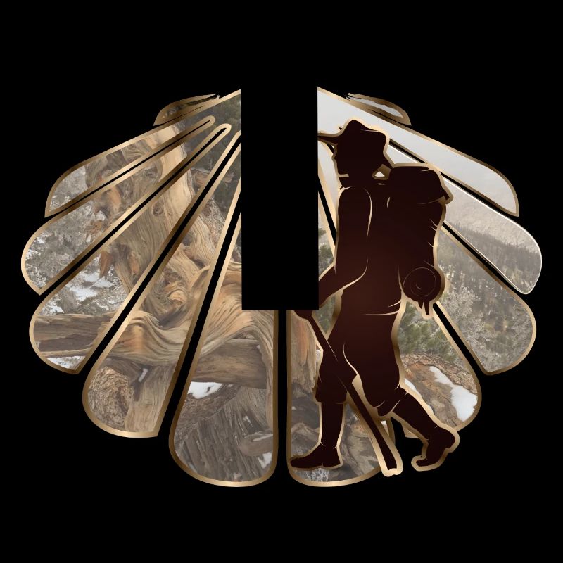 Ein Pilger oder Wanderer auf einem Pilgerweg