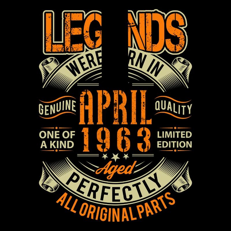 1963 April Birthday Legend