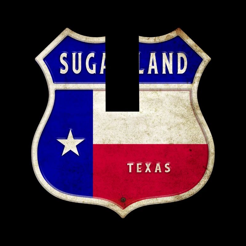Motif du drapeau du Texas Sugar Land