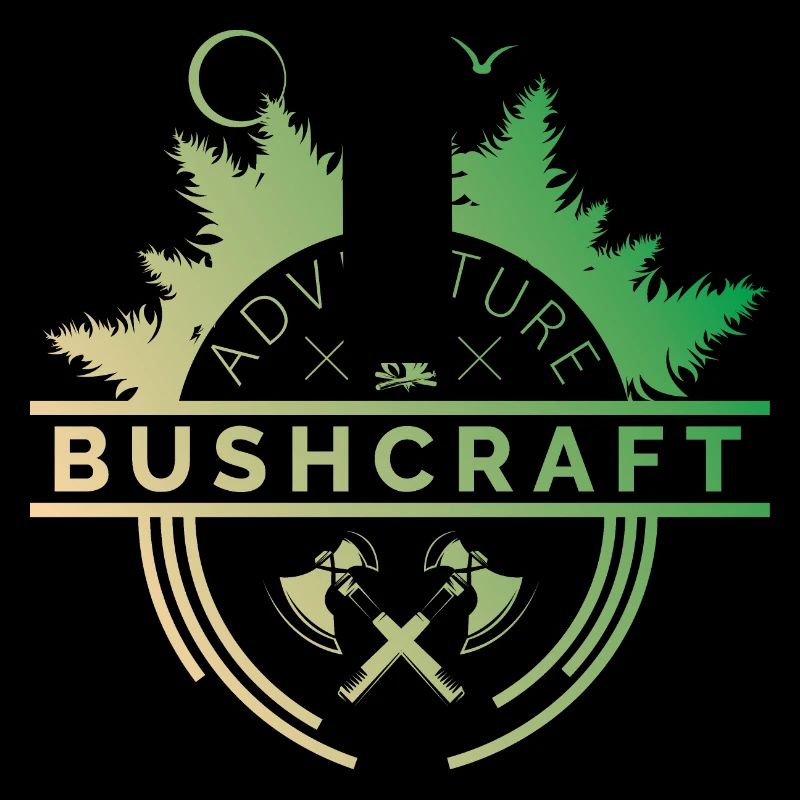bushcraft suvival symbol logo icon Abenteuer