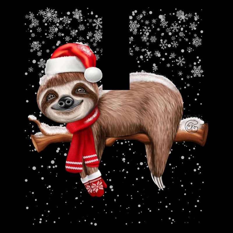 Faultier Weihnachten
