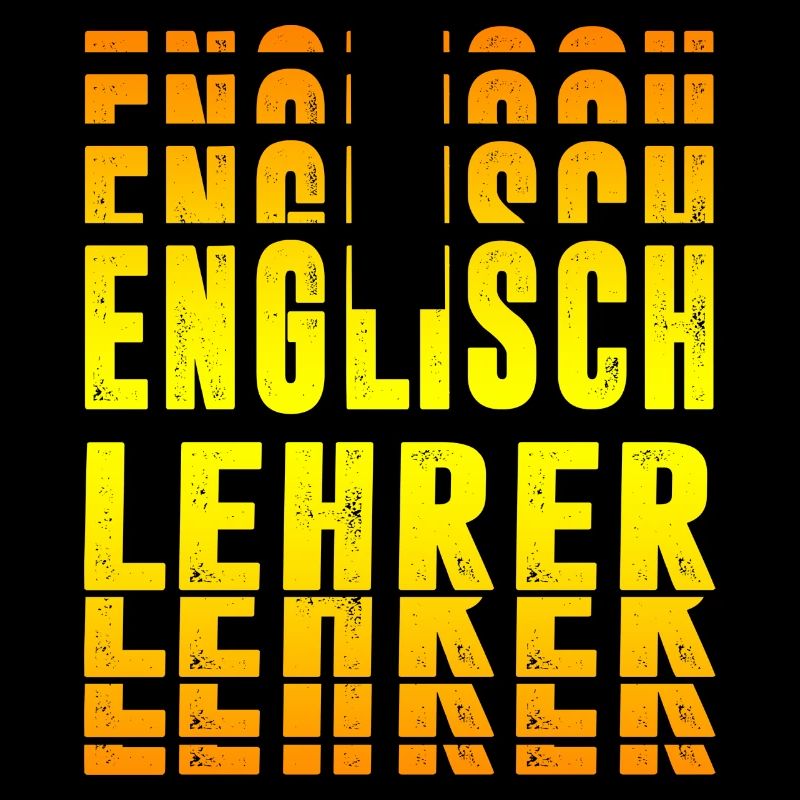 Englisch Lehrer Design