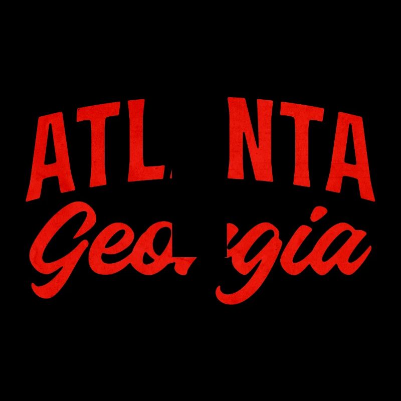Atlanta Georgia Script Logo