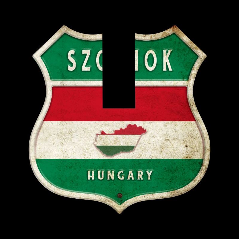 Design du drapeau de Szolnok (Hongrie)