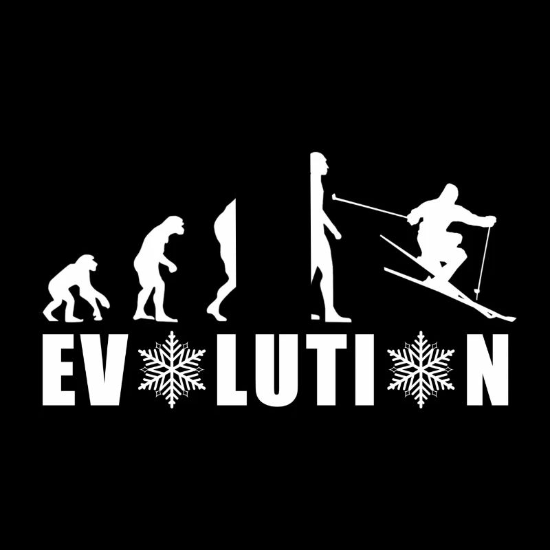 EVOLUTION Ski Winter Geschenk Weihnachtsgeschenk