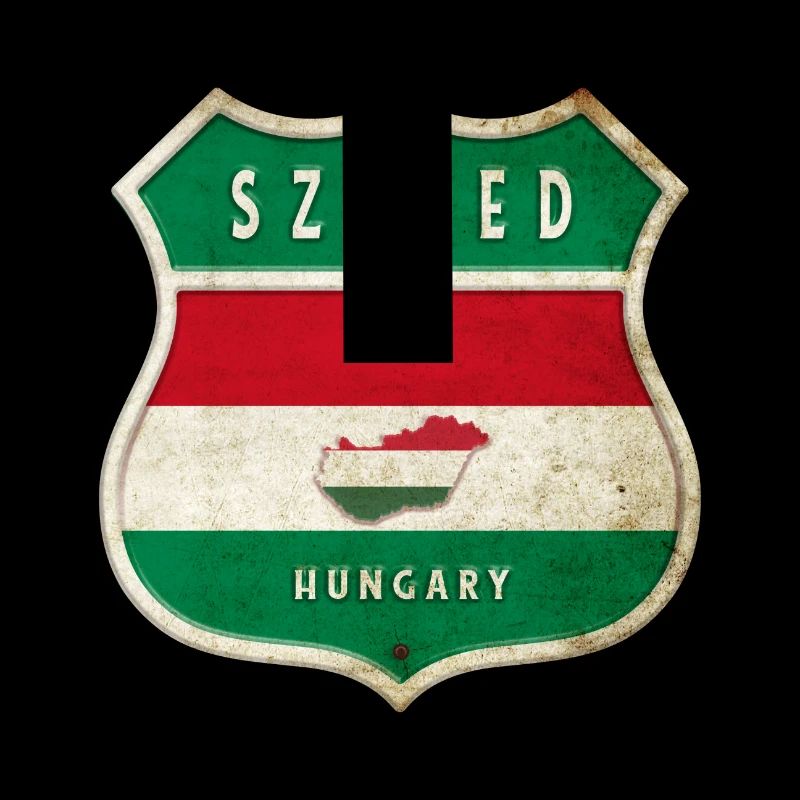 Design du drapeau de la Hongrie de Szeged