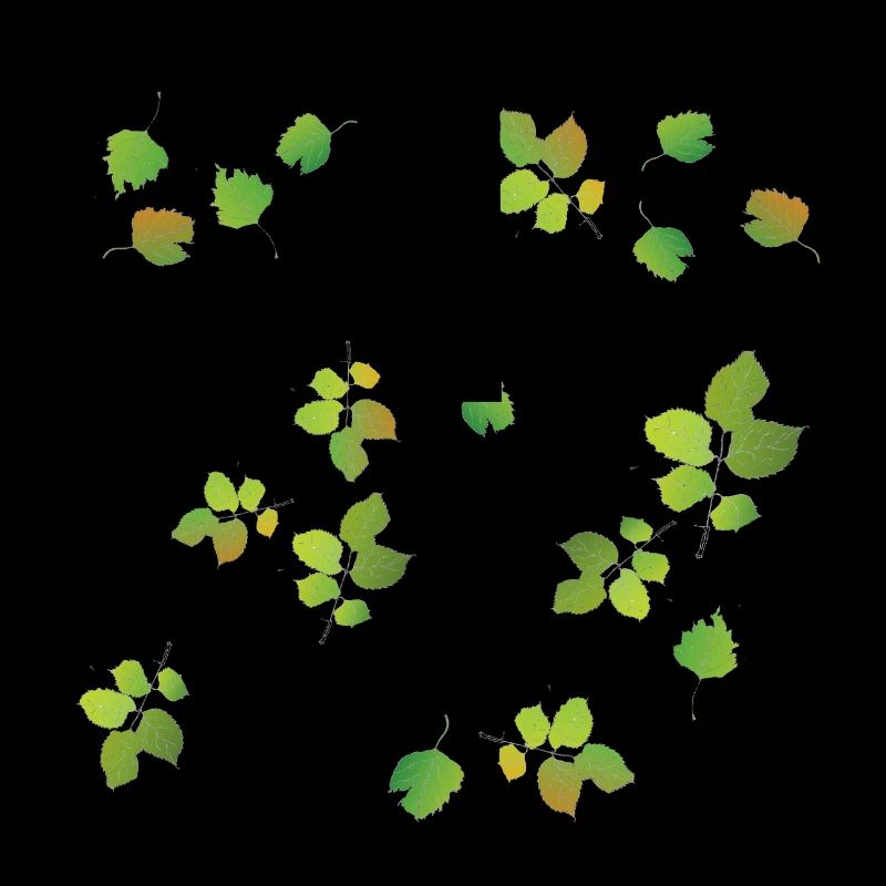 Spring Leaves Pattern