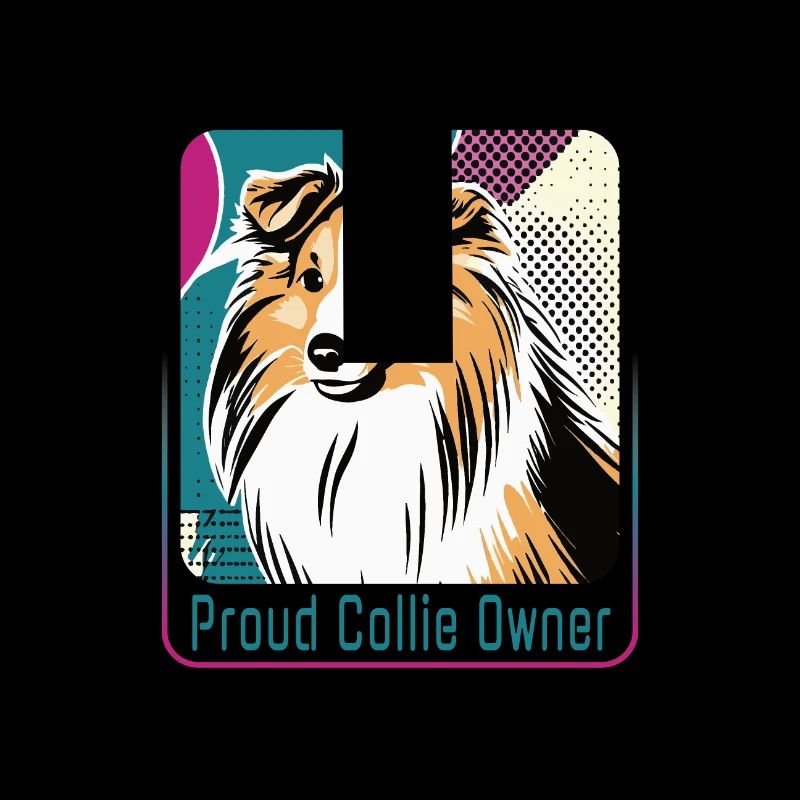 Fier propriétaire de Collie