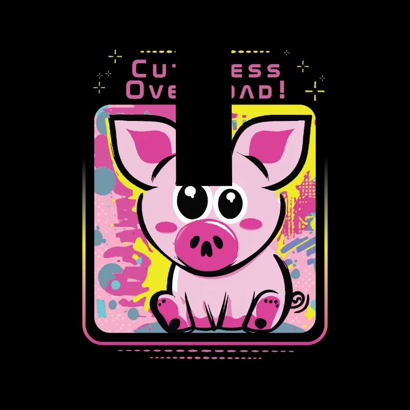 Cochon de boue à libre