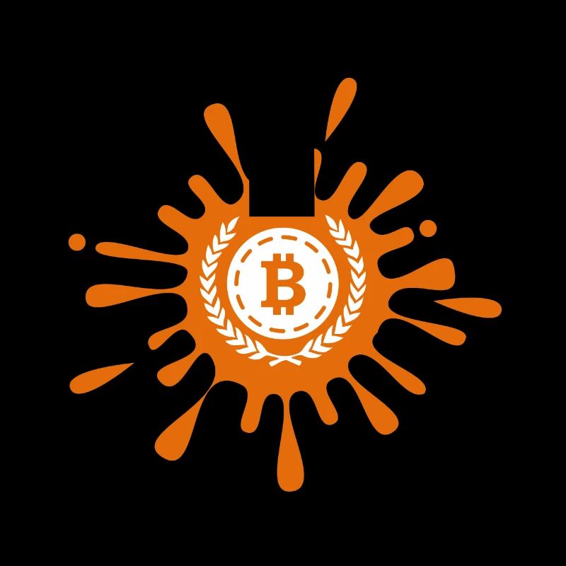 Bitcoin Crypto Cryptocurrency Splash