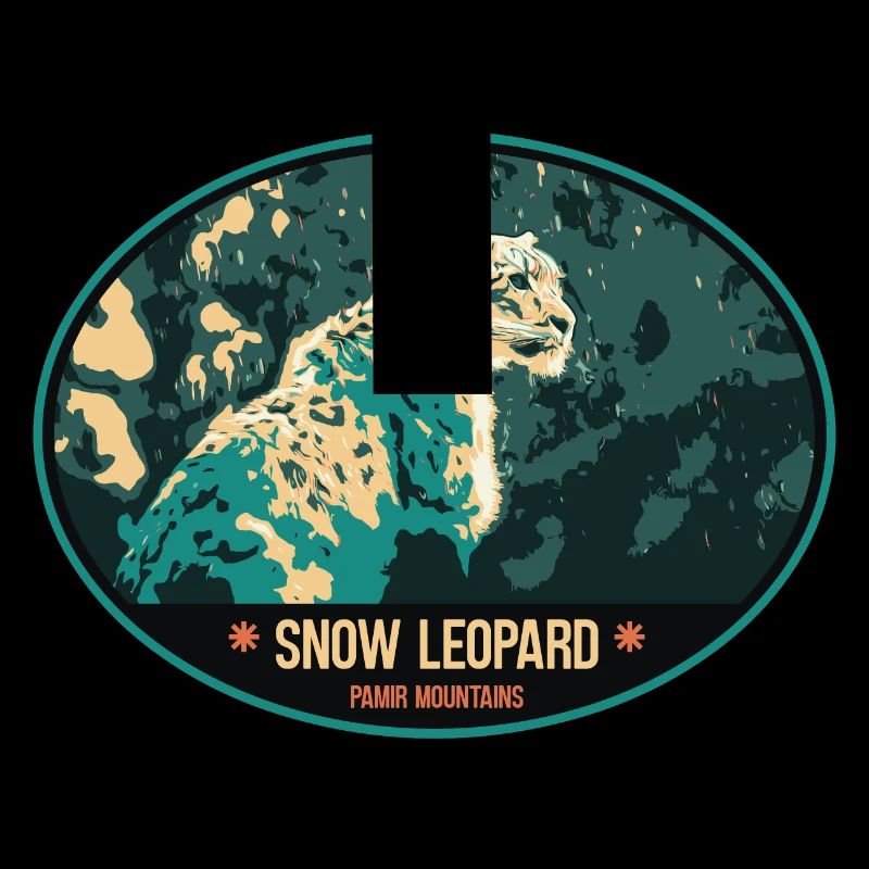 Snow Leopard illustration patch