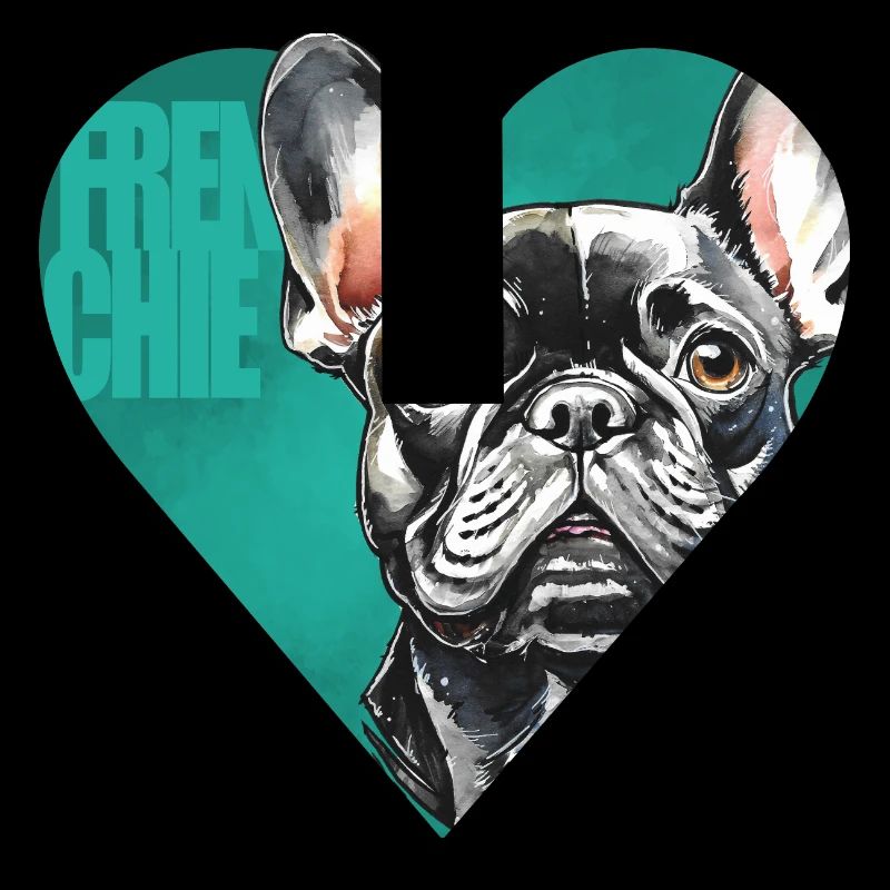 Portrait de bouledogue français