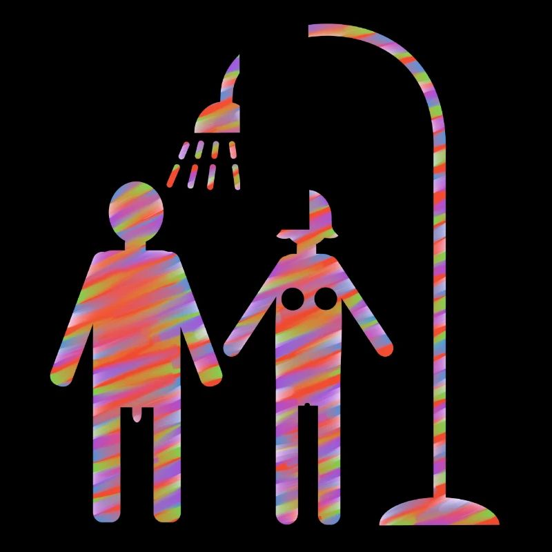 Douches dans la douche