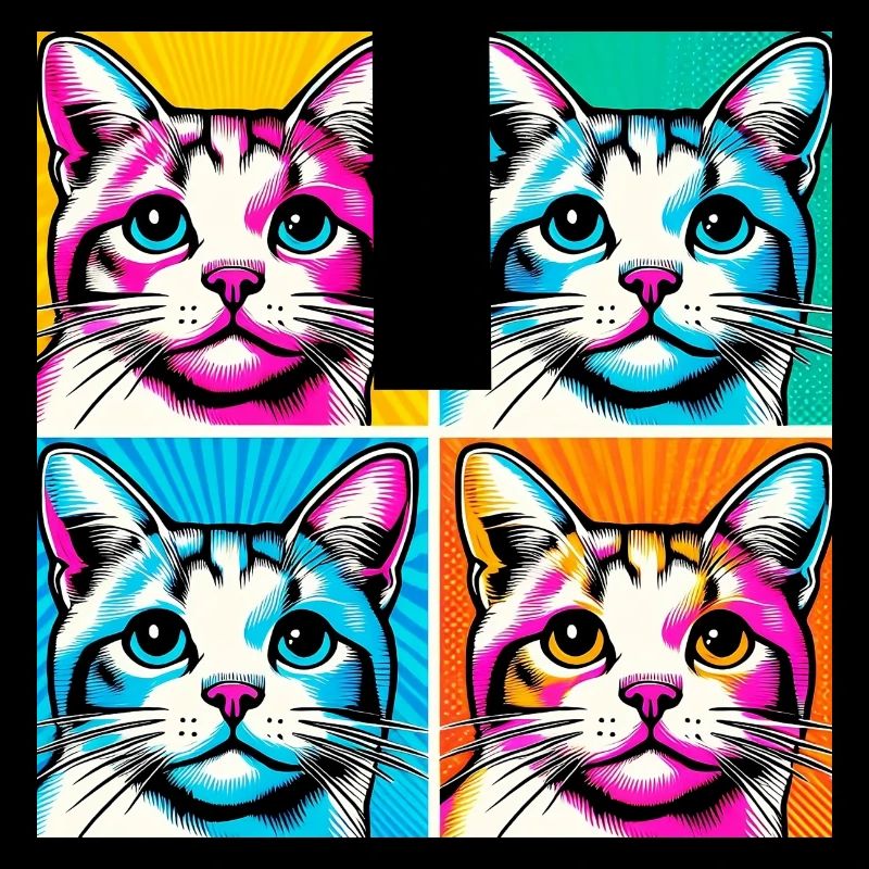 Chat Pop Art