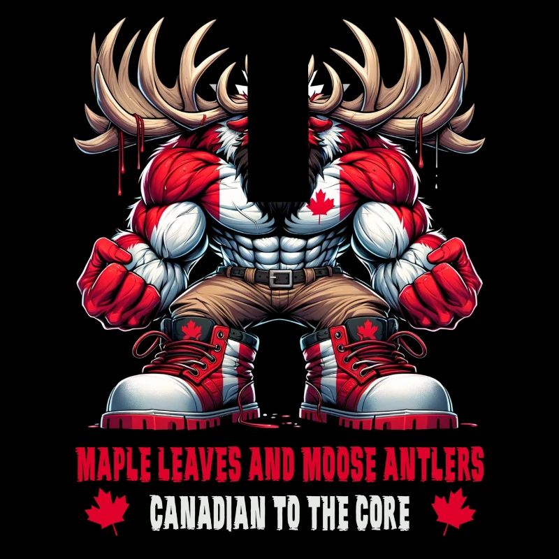 Canada elk design