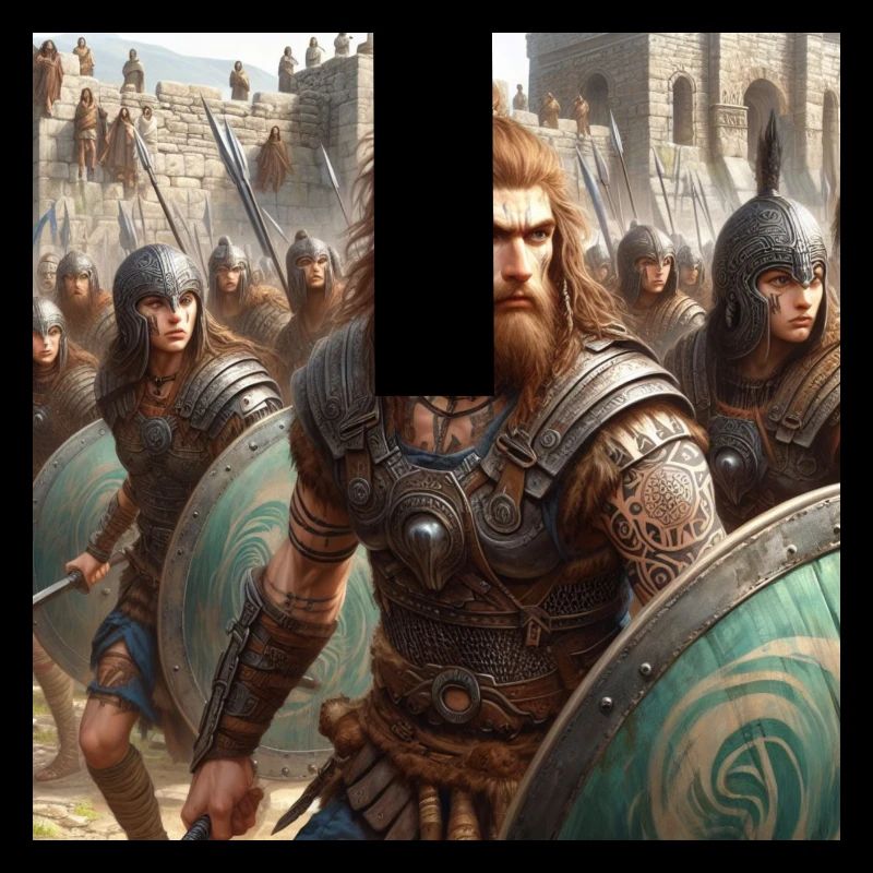 Keltiberer verteidigen Numancia