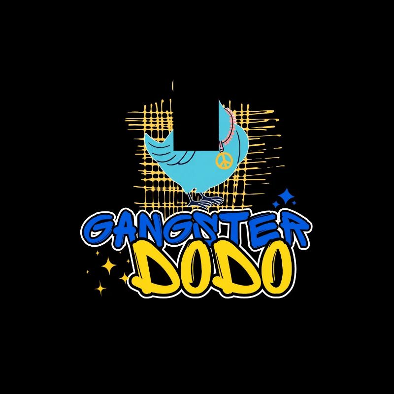 Gangster Dodo witziger Comicstil