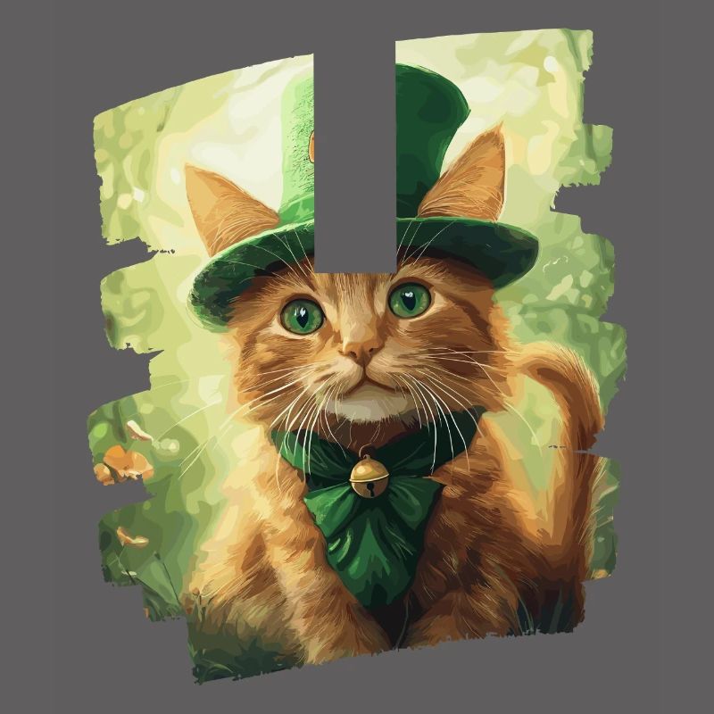 Chat de la Saint-Patrick