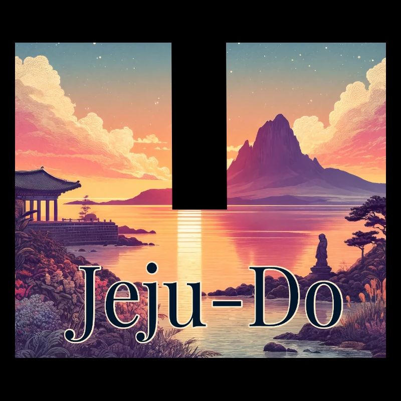 Île de Jeju Corée Vent Volcan Coucher de soleil Vacances Asie