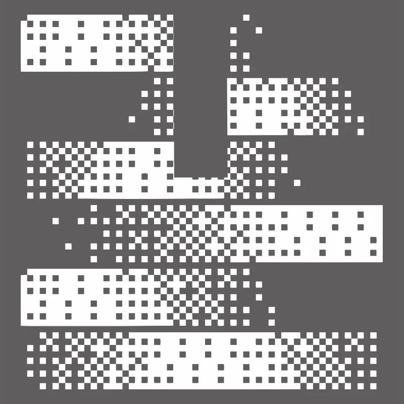 Abstract Digital Pixel Pattern