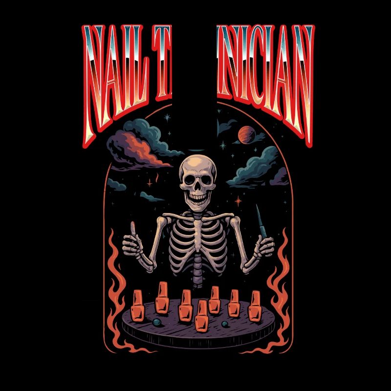 Nail designer Nail technician Halloween