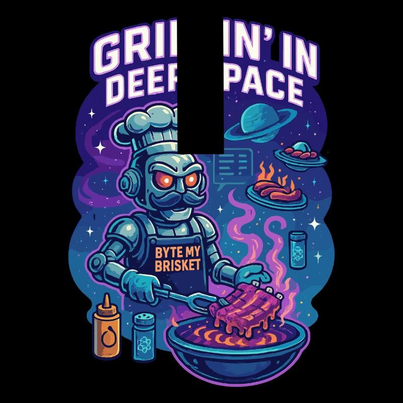 Griller dans l’espace lointain avec Byte My Brisket