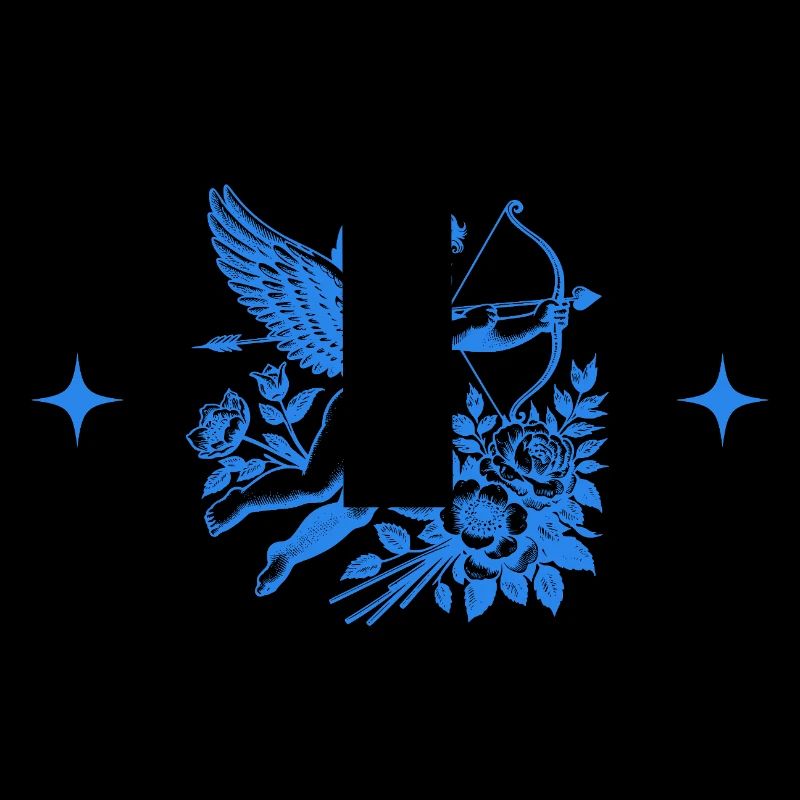 Cupid aux Fleurs Bleues