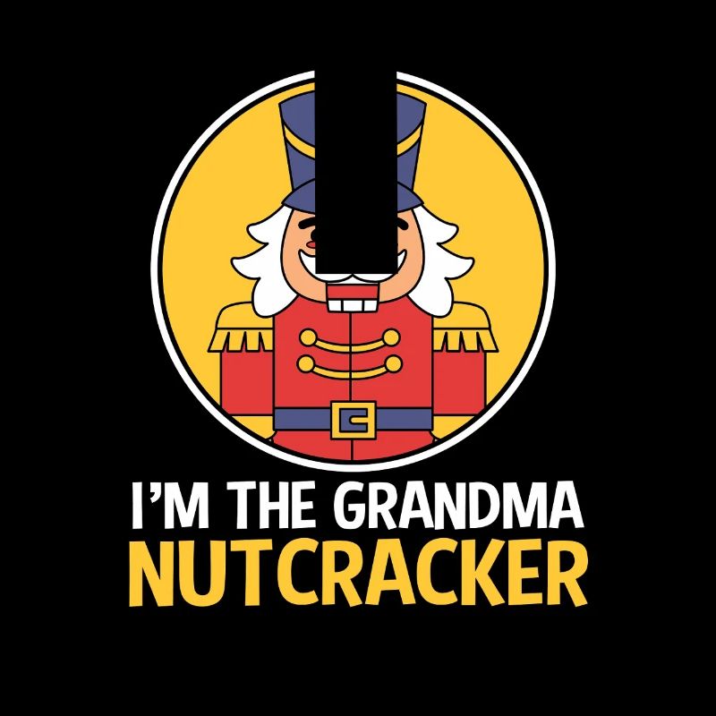 Weihnachten Nussknacker Oma Großmutter Omi