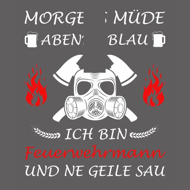 Firefighter Fire Brigade Comrade Ffw Funny