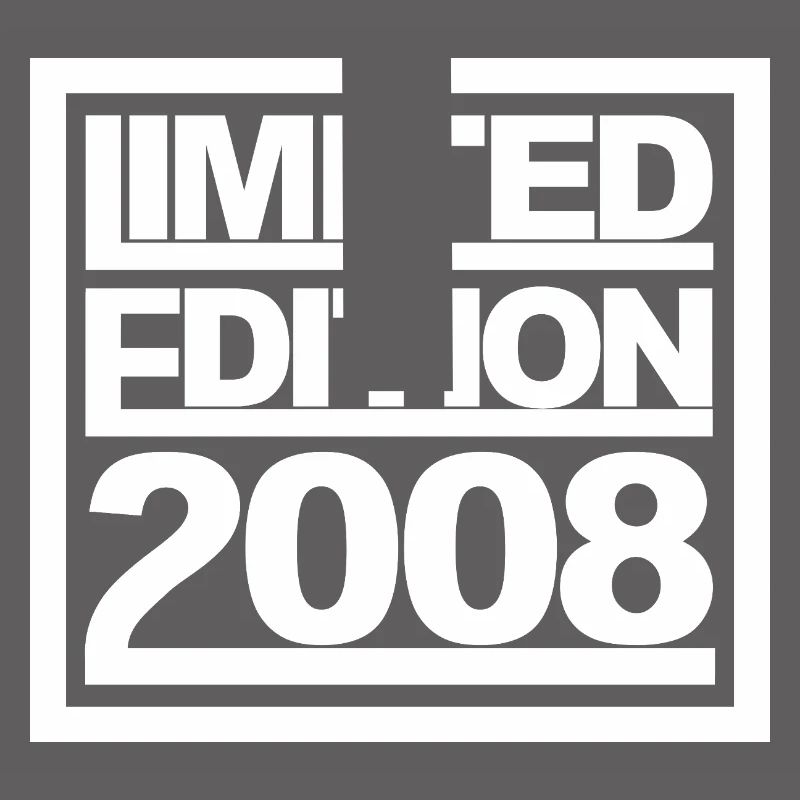 Limitierte Edition 2008 Design Geburtstag