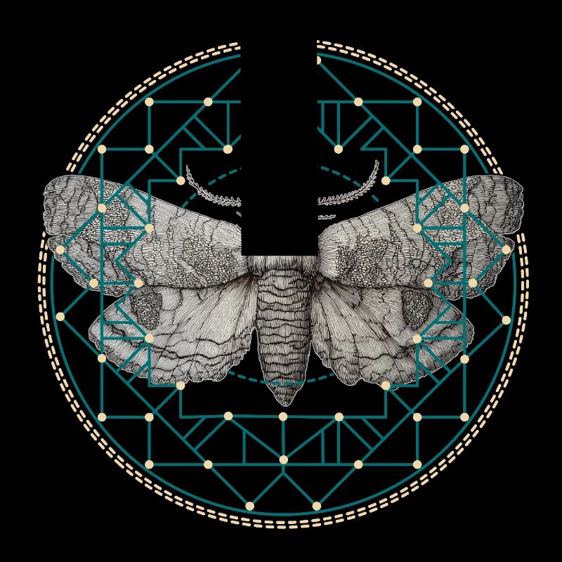 Moth Sacred Geometry