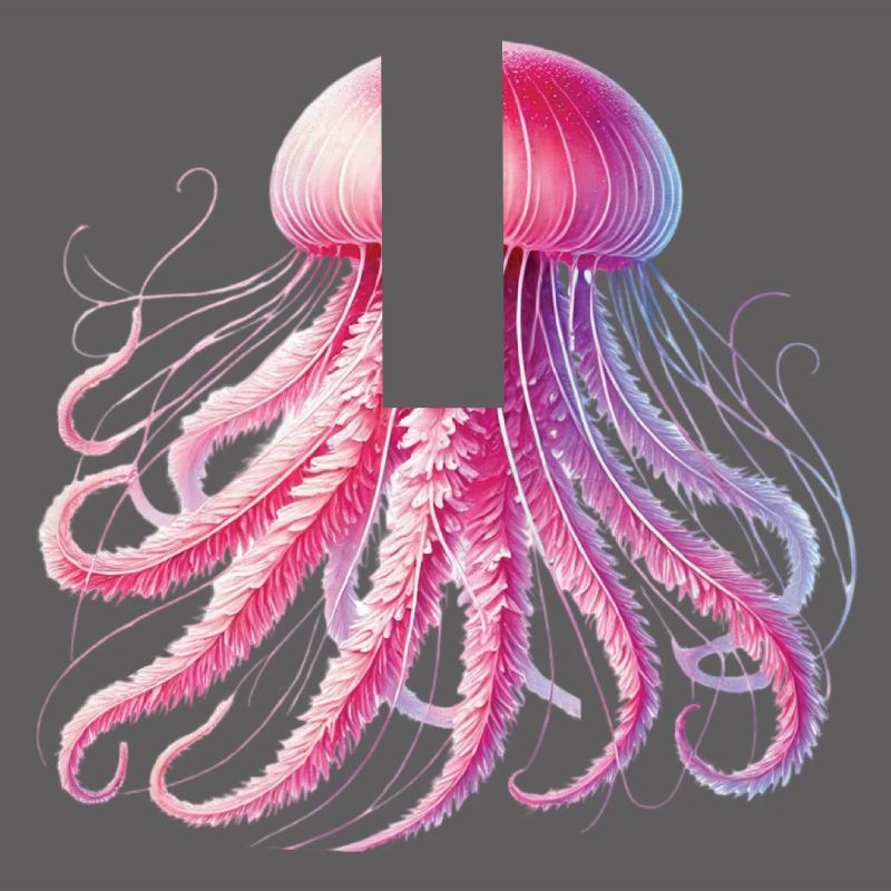 Jellyfish Sea Creatures Carnival Tentacles Fire Jellyfish