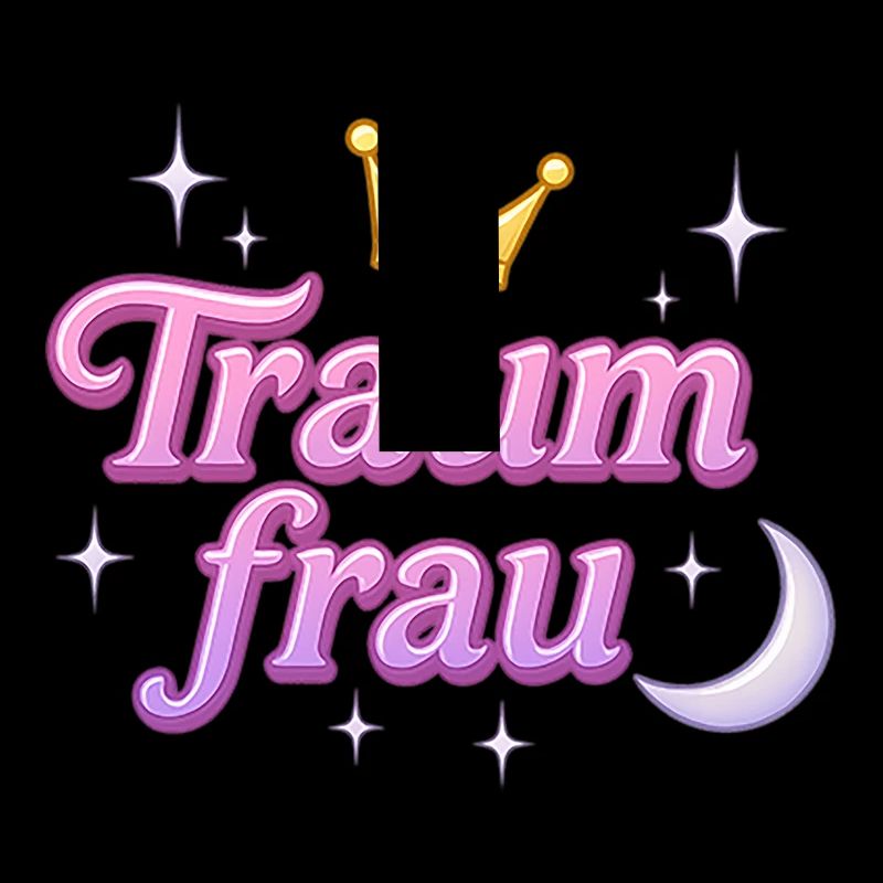 traumfrau / y2k statement spitzname design 
