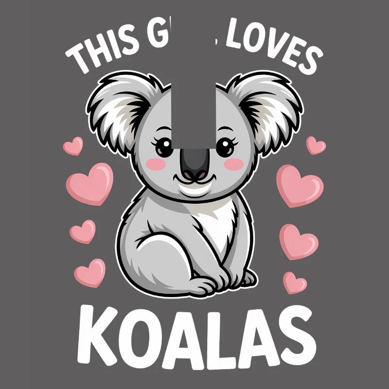 Koala Spruch Mädchen Lustiges Koala Geschenk