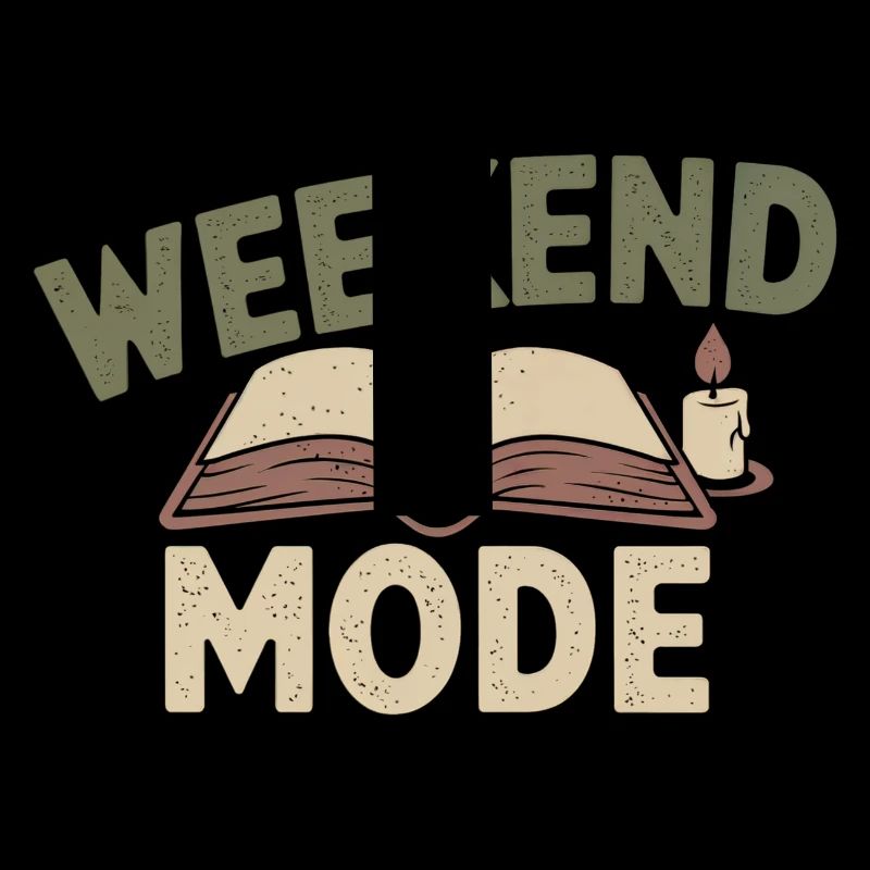 Mode du week-end – Livre et bougie douillets