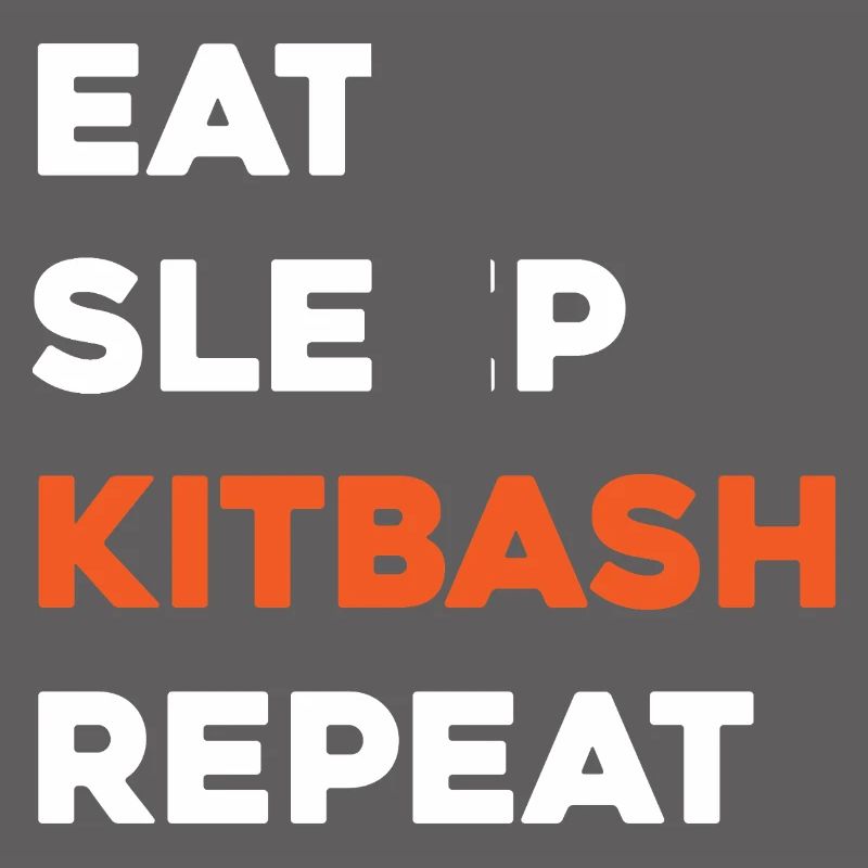 Kitbash Manger Sommeil Répéter