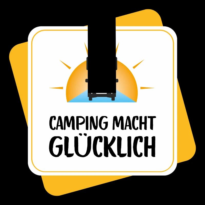 Le camping vous rend heureux – conception de camping-car