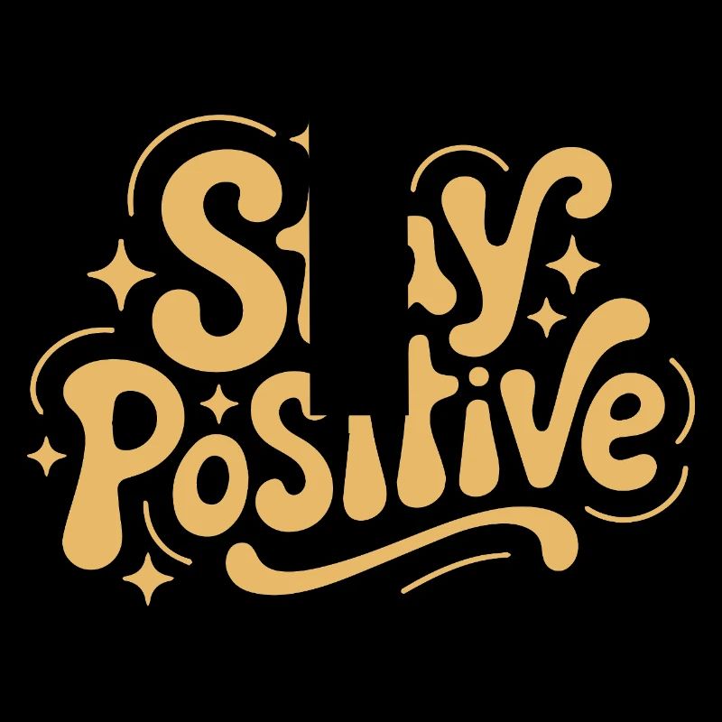 Reste positif, Retro Doodle