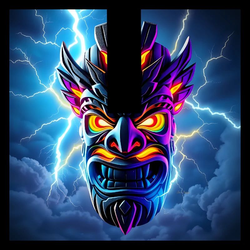 Masque Thunder Tiki