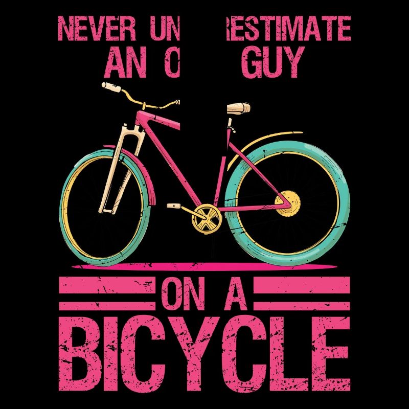 Never Underestimate an Old Guy On A Bicycle 