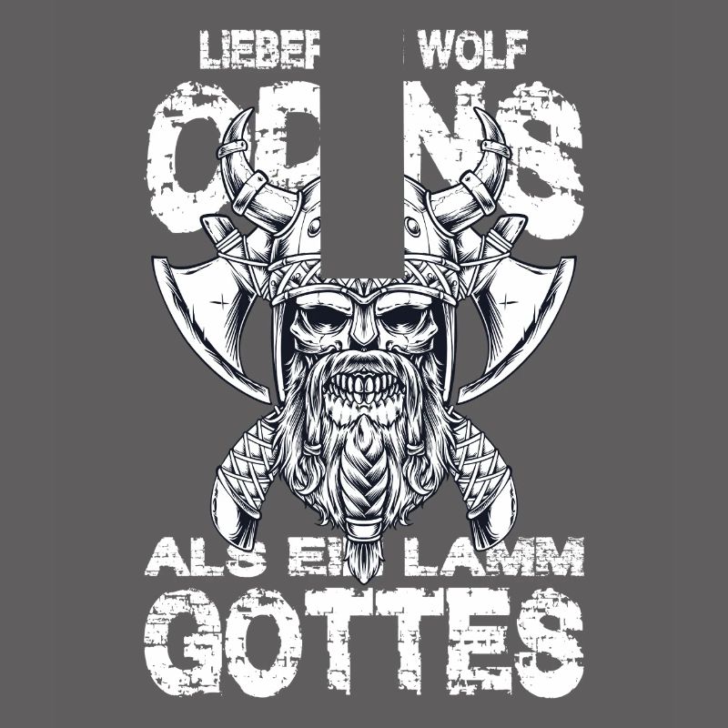 Lieber Ein Wolf Odins Als Ein Lamm Gottes Wikinger