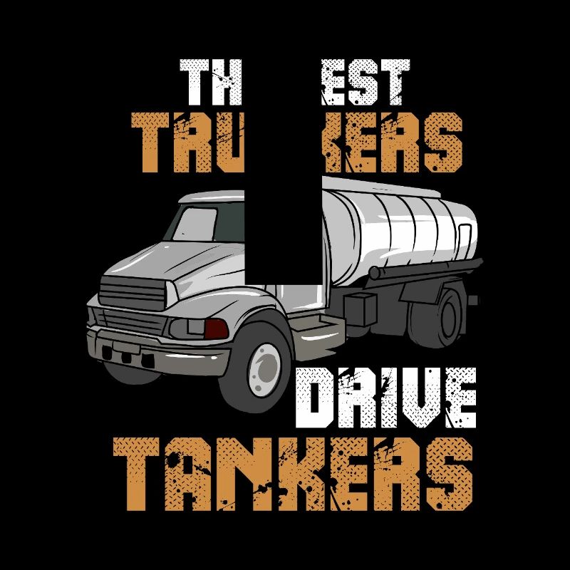 Conducteurs de camions et citernes design professionnel
