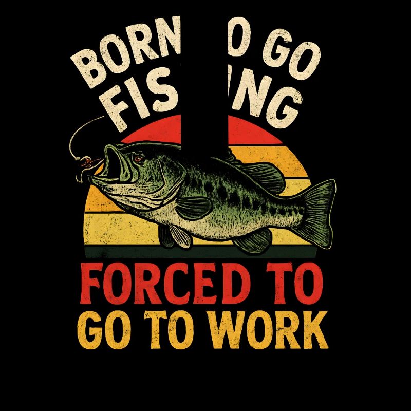 Né pour aller pêcher, forcé de travailler Pêcheur