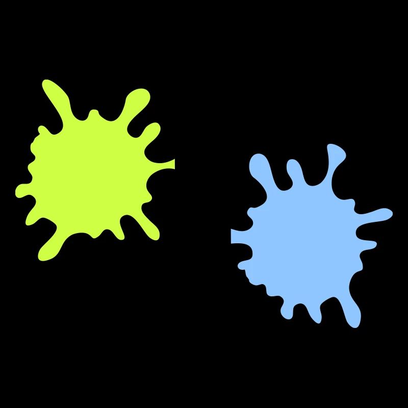 Neon Splash Splatter