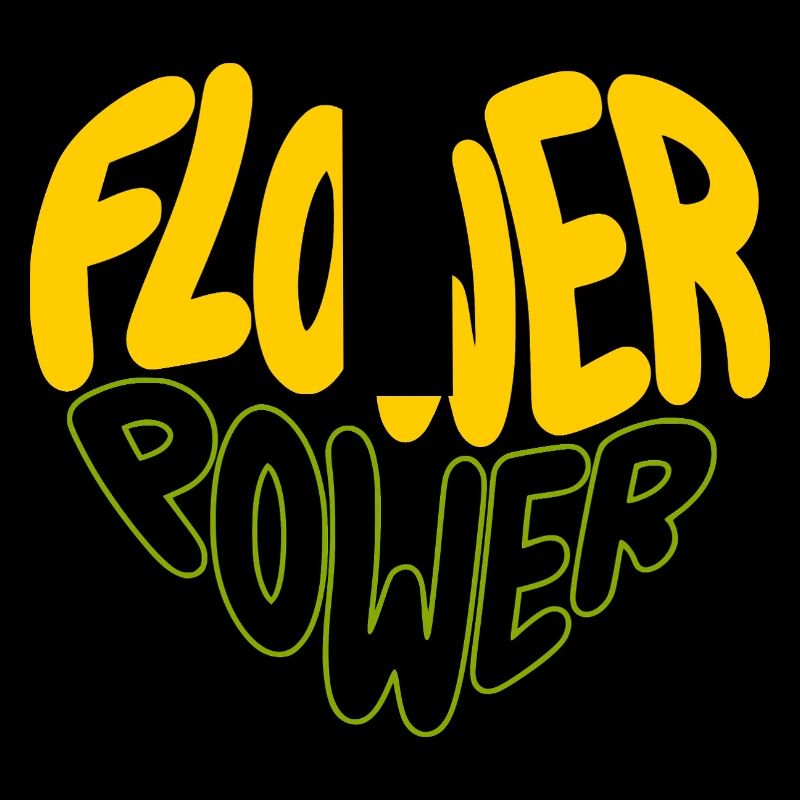 Flower Power Imprimé rétro
